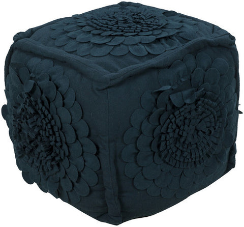 Petal Cube Wool Pouf Petal Cube Wool Pouf
