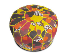 Jennifer Delonge Moroccan Pouf - Vintage Look
